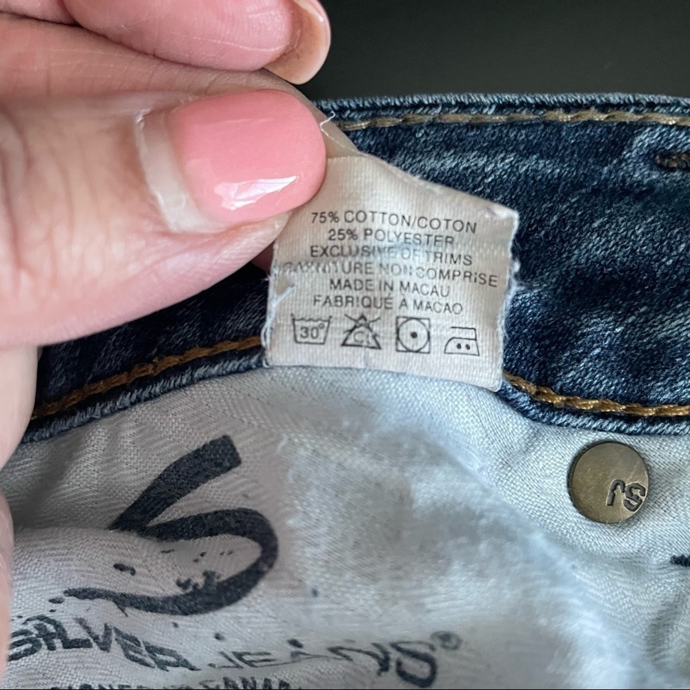 Silver Jeans Tuesday Jeans 30 X 31 Women’s‎ Bootcut Flare Denim Medium Wash - Picture 9 of 12